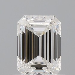 Diament szlif szmaragdowy, 0.5ct, VVS2, F, GIA 6522977405