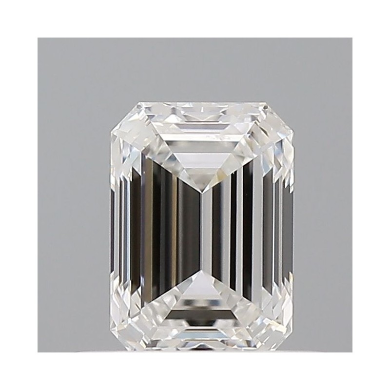 Diament szlif szmaragdowy, 0.5ct, VVS2, F, GIA 6522977405
