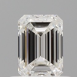 Diament szlif szmaragdowy, 0.52ct, VVS2, F, GIA 7532593837
