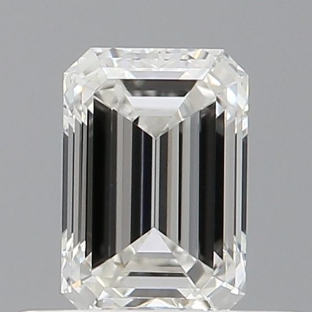 Diament szlif szmaragdowy, 0.53ct, VVS2, G, GIA 2537336282
