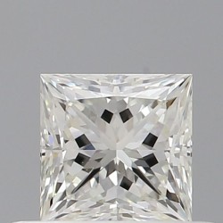 Diament szlif princess, 0.5ct, VVS2, H, GIA 7521510766