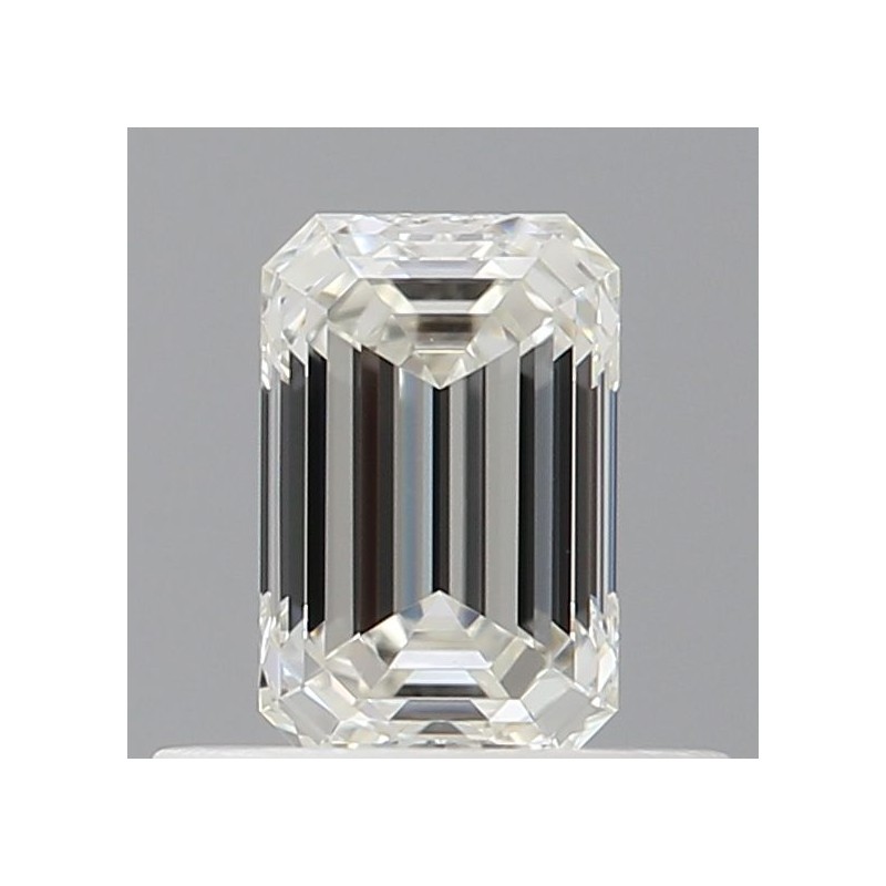 Diament szlif szmaragdowy, 0.5ct, VVS2, H, GIA 2537118765