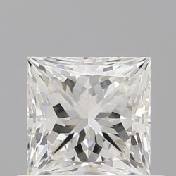 Diament szlif princess, 0.5ct, VVS2, H, GIA 6532135058