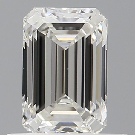 Diament szlif szmaragdowy, 0.73ct, VVS2, G, GIA 6531135372