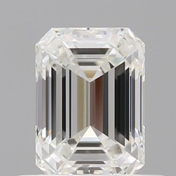 Diament szlif szmaragdowy, 0.53ct, VVS2, H, GIA 2537250209