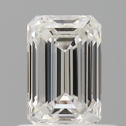Diament szlif szmaragdowy, 0.6ct, VVS2, G, GIA 7536594828