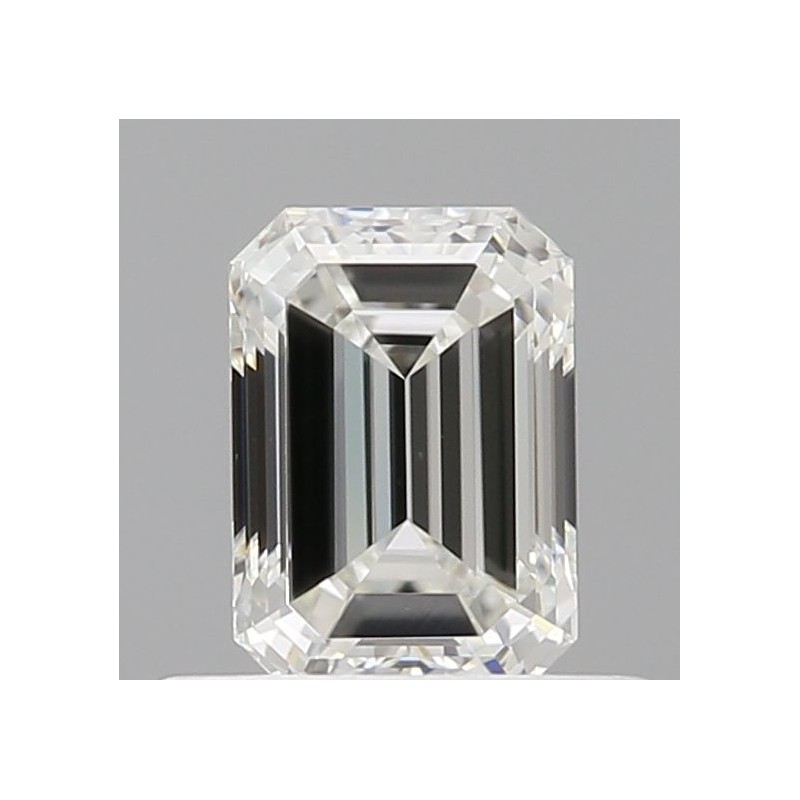 Diament szlif szmaragdowy, 0.5ct, VVS2, H, GIA 1525684518