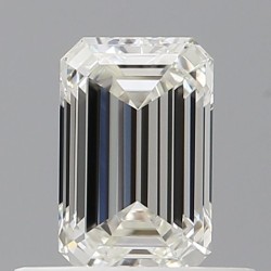 Diament szlif szmaragdowy, 0.55ct, VVS2, I, GIA 7538591587