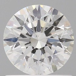Diament szlif okrągły, 0.71ct, SI1, F, GIA 6522866631