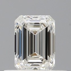 Diament szlif szmaragdowy, 0.5ct, VVS1, I, GIA 1538593547