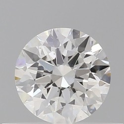 Diament szlif okrągły, 0.4ct, SI1, E, GIA 7538365999