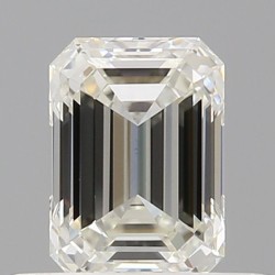 Diament szlif szmaragdowy, 0.51ct, VVS2, I, GIA 2537502397