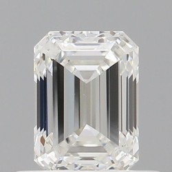Diament szlif szmaragdowy, 0.51ct, VS1, F, GIA 6532648537