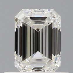 Diament szlif szmaragdowy, 0.7ct, VVS2, G, GIA 7531521179