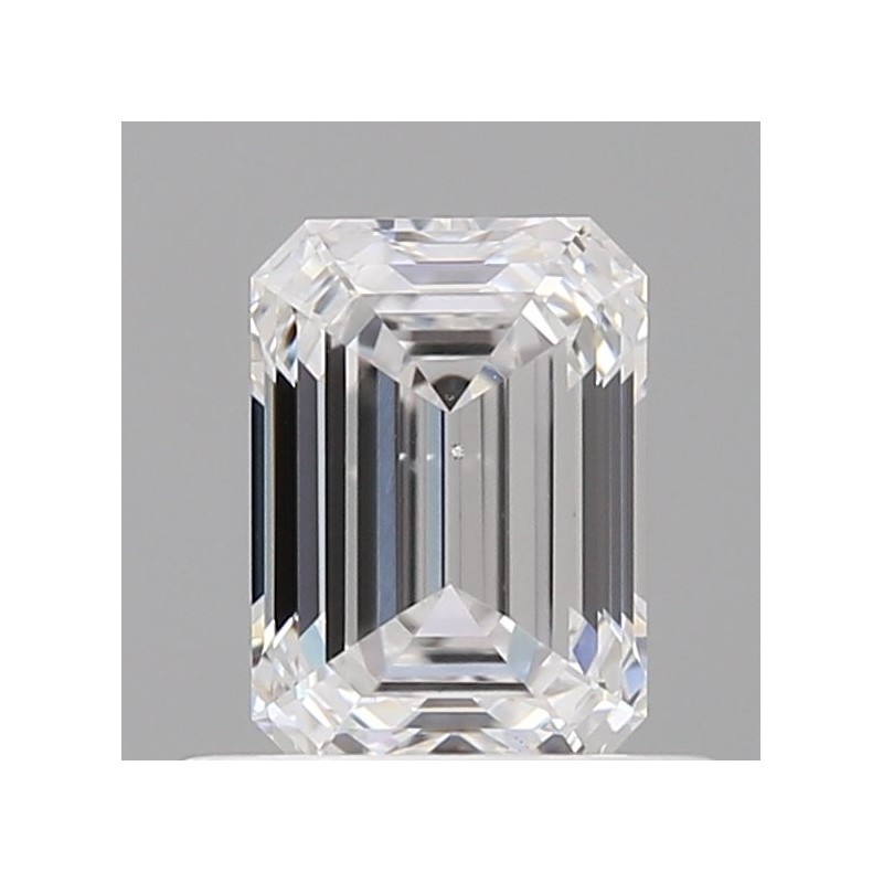 Diament szlif szmaragdowy, 0.57ct, SI1, D, GIA 5536250217
