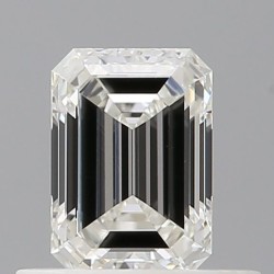 Diament szlif szmaragdowy, 0.54ct, VVS2, H, GIA 7536504776