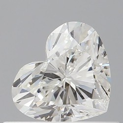 Diament serce, 0.51ct, VVS2, H, GIA 5516285975