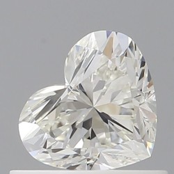 Diament serce, 0.55ct, VS1, I, GIA 6532763862