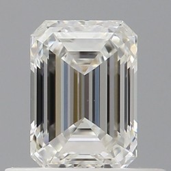 Diament szlif szmaragdowy, 0.54ct, VVS2, G, GIA 1533126817