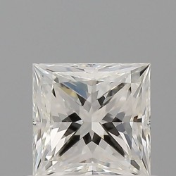 Diament szlif princess, 0.5ct, VS1, H, GIA 5533251099