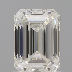 Diament szlif szmaragdowy, 0.7ct, VS1, H, GIA 6532249292