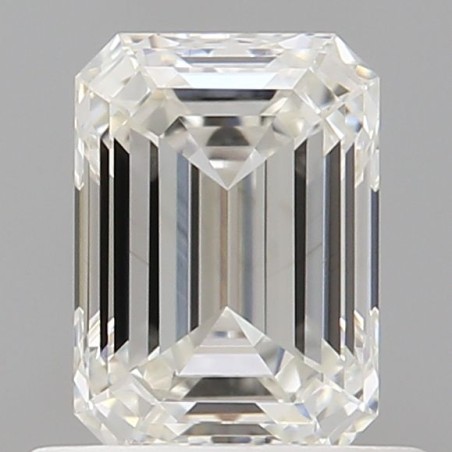 Diament szlif szmaragdowy, 0.71ct, VS1, H, GIA 2537477402