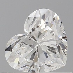 Diament serce, 0.55ct, VS1, F, GIA 5513226779