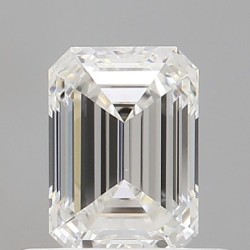 Diament szlif szmaragdowy, 0.5ct, VS1, F, GIA 1539497060