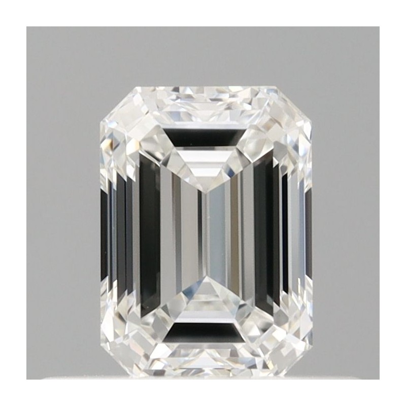 Diament szlif szmaragdowy, 0.51ct, VS1, F, GIA 7536743799
