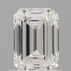 Diament szlif szmaragdowy, 0.71ct, VS1, F, GIA 2536639003