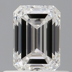Diament szlif szmaragdowy, 0.71ct, VS1, F, GIA 6522197577