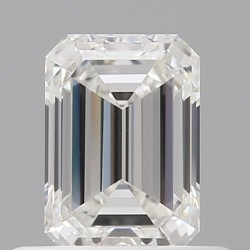 Diament szlif szmaragdowy, 0.54ct, VS1, F, GIA 6535592224