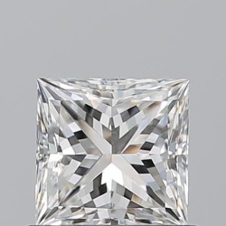 Diament szlif princess, 0.7ct, VVS2, H, GIA 5231748695
