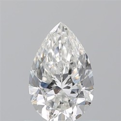 Diament szlif gruszkowy, 0.7ct, VS1, G, GIA 2233748669