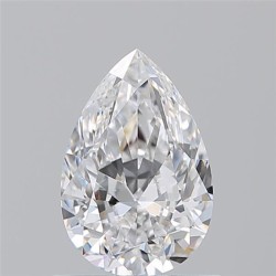 Diament szlif gruszkowy, 0.91ct, VVS1, D, GIA 5232748317