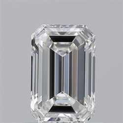 Diament szlif szmaragdowy, 0.8ct, VVS2, H, GIA 6233748351