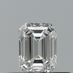 Diament szlif szmaragdowy, 0.32ct, VVS2, D, GIA 3535766306