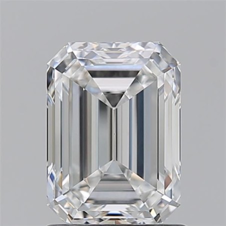 Diament szlif szmaragdowy, 1.51ct, VS1, F, GIA 6535745233
