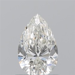 Diament szlif gruszkowy, 0.7ct, SI1, I, GIA 5231748562