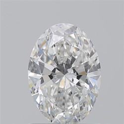 Diament szlif owalny, 1.06ct, SI2, F, GIA 7531737710