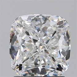 Diament szlif poduszkowy brylantowy, 1.72ct, SI1, F, GIA 5533737871