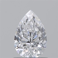 Diament szlif gruszkowy, 0.9ct, VVS1, D, GIA 7536758003