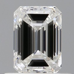 Diament szlif szmaragdowy, 0.7ct, VVS2, F, GIA 6522191320