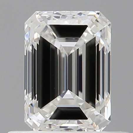Diament szlif szmaragdowy, 0.7ct, VVS2, F, GIA 6522191320