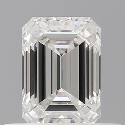 Diament szlif szmaragdowy, 0.5ct, VVS2, F, GIA 1533134479