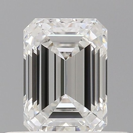 Diament szlif szmaragdowy, 0.5ct, VVS2, F, GIA 1533134479