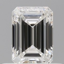 Diament szlif szmaragdowy, 0.5ct, VVS2, F, GIA 7533644711