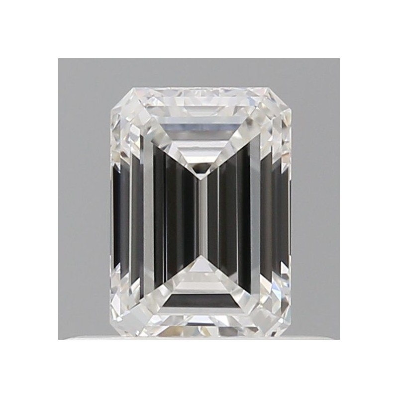 Diament szlif szmaragdowy, 0.5ct, VVS2, F, GIA 7533644711