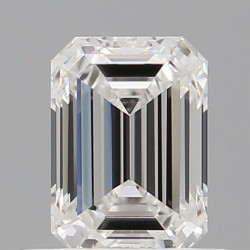 Diament szlif szmaragdowy, 0.53ct, VVS2, F, GIA 7536644239