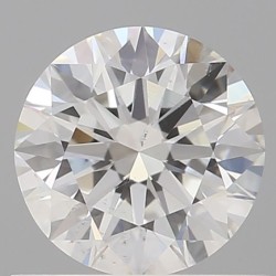 Diament szlif okrągły, 0.71ct, SI2, F, GIA 2534213492